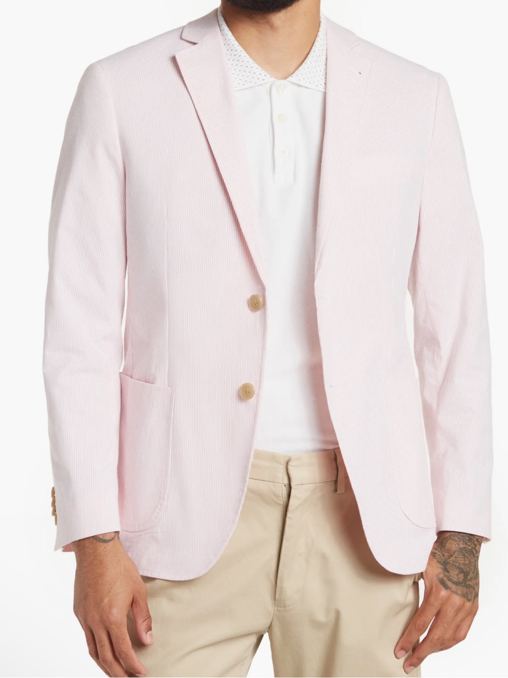Savile Row Seersucker Maddox